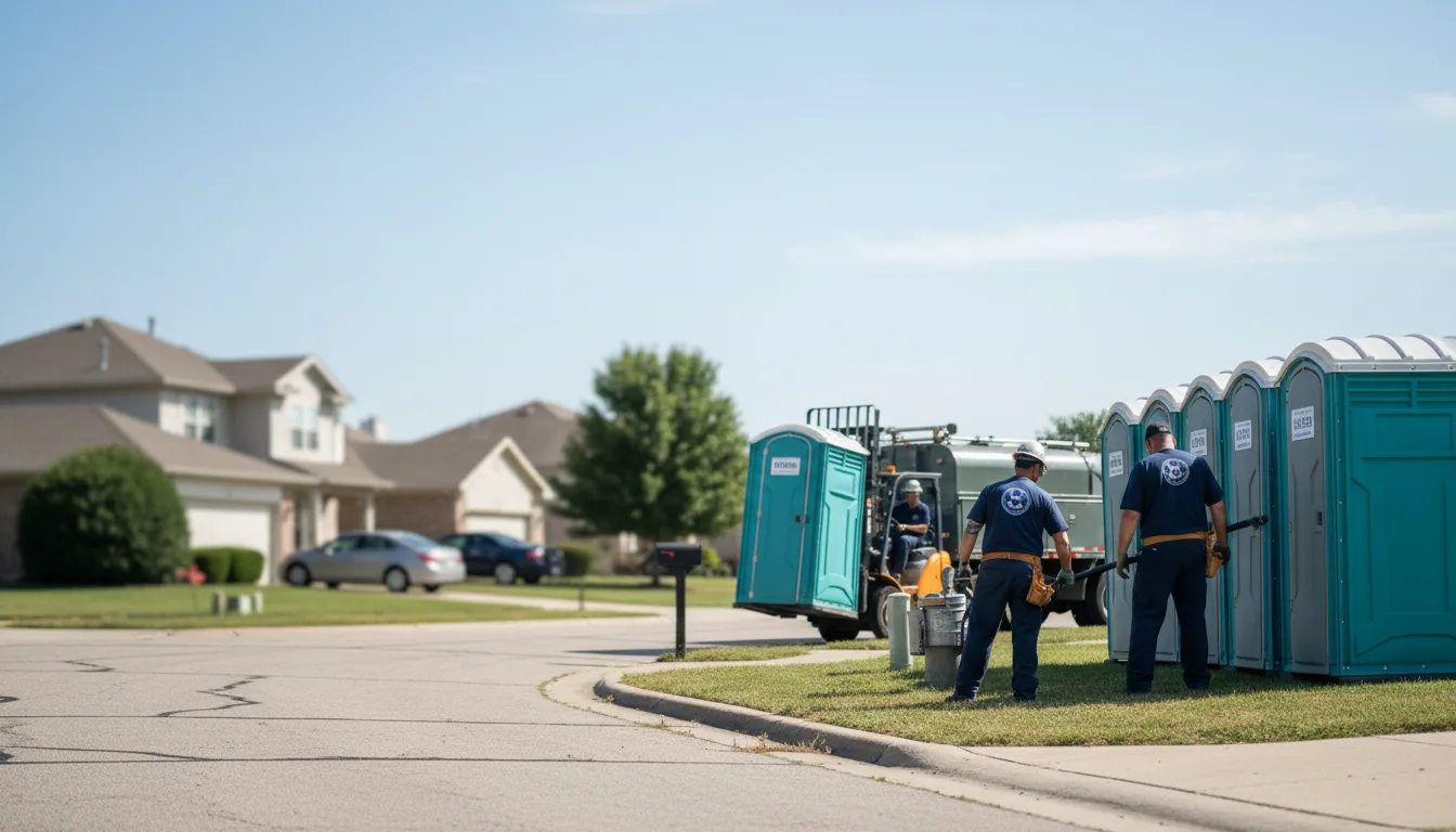 Porta Potty Rental in Vaughnsville, OH near me
